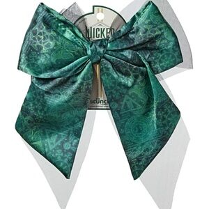 Scunci Wicked Elphaba 1PK Bow Barrette